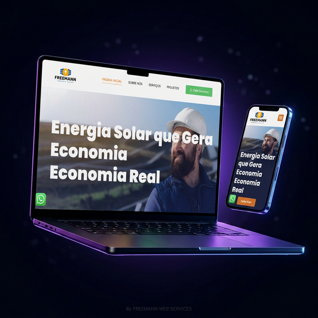 Freemann Web Services Premium Mockup